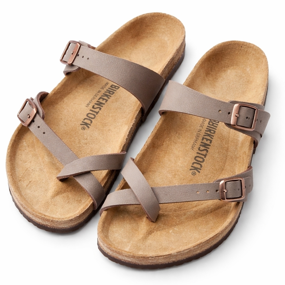 Birkenstock Mayari Sandals Mocca Brown Size 37 - Picture 1 of 2